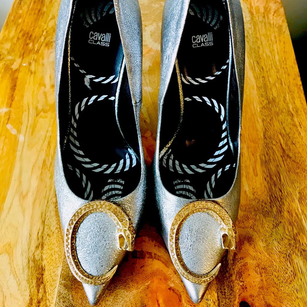NWOT Roberto Cavalli stilleto shoes